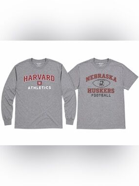 Gray Men's College Shirts